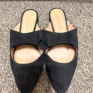 Anthropologie Black Women's Mules